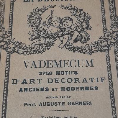 RARE SIGNED & NUMBERED LA DECORATION VADEMECUM D'ART DECORATIF