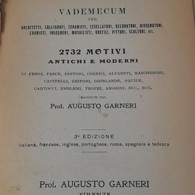 RARE SIGNED & NUMBERED LA DECORATION VADEMECUM D'ART DECORATIF