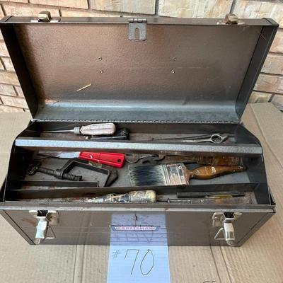 Craftsman Tool Box With Tray and Tools