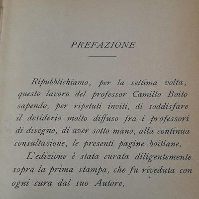 Hoepli Manuals - Camillo Boito - The Principles if drawing - 1925 Ornamental Style