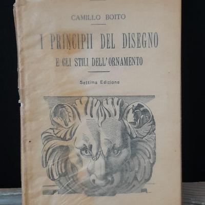 Hoepli Manuals - Camillo Boito - The Principles if drawing - 1925 Ornamental Style