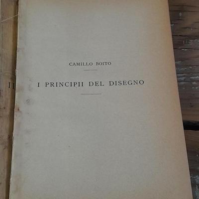Hoepli Manuals - Camillo Boito - The Principles if drawing - 1925 Ornamental Style