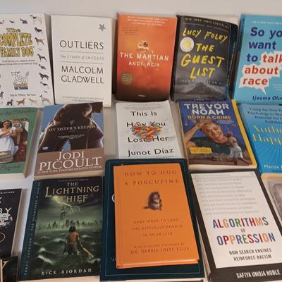 Assortment of books