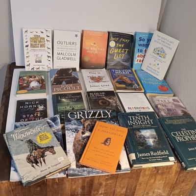 Assortment of books