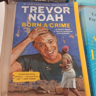 Assortment of books