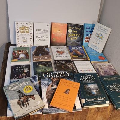 Assortment of books