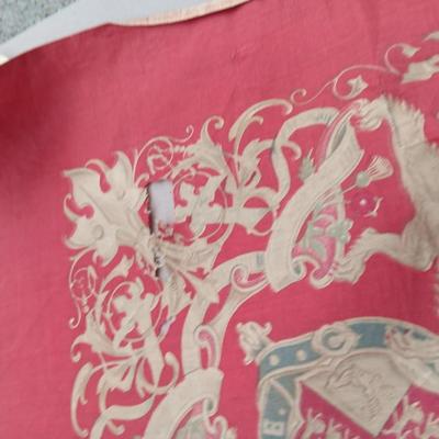 RARE SILK SCARF QUEEN VICTORIA BY COSMANOS