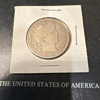 1912 BABER HALF DOLLAR EF40