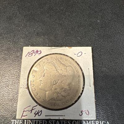 1890 O MORGAN EF40