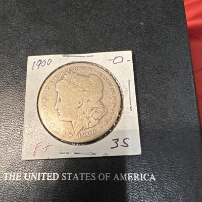 1900 O MORGAN F+