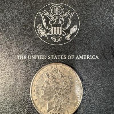 1887 S MORGAN UNCIRCULATED U S COIN 1$