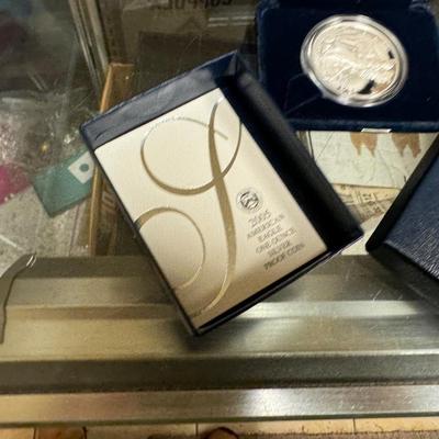 2006 AMERICAN EAGLE 1 Oz silver papers and box