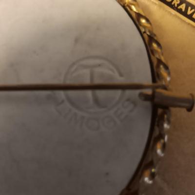 LIMOGES CAMEO, TIMEX WATCH AND CROSS NECKLACE