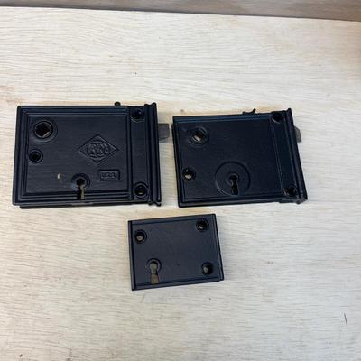 Cast Iron & Brass Rim Locks (WS-MG)