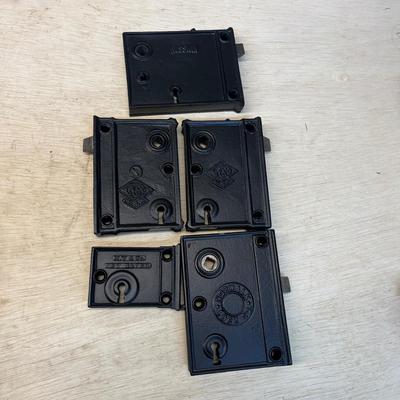 Cast Iron & Brass Rim Locks (WS-MG)
