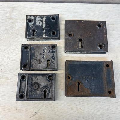 Cast Iron & Brass Rim Locks (WS-MG)