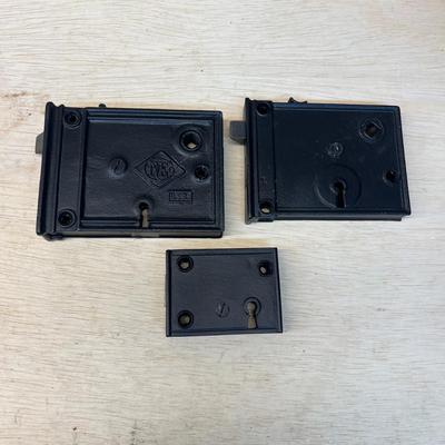 Cast Iron & Brass Rim Locks (WS-MG)