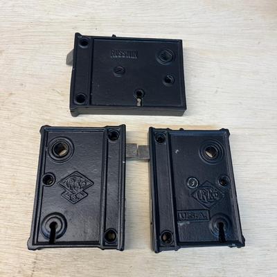 Cast Iron & Brass Rim Locks (WS-MG)