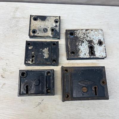 Cast Iron & Brass Rim Locks (WS-MG)