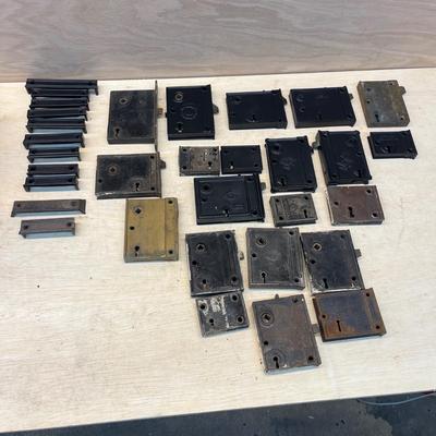Cast Iron & Brass Rim Locks (WS-MG)