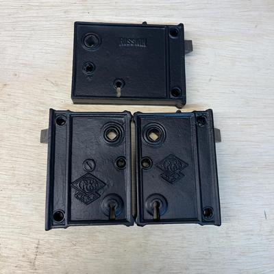 Cast Iron & Brass Rim Locks (WS-MG)