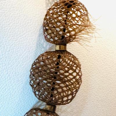 Victorian Hairwork Necklace Lot
