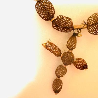 Victorian Hairwork Necklace Lot