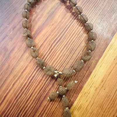 Victorian Hairwork Necklace Lot