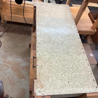 Rolling Wooden Work Bench (WS-MG)