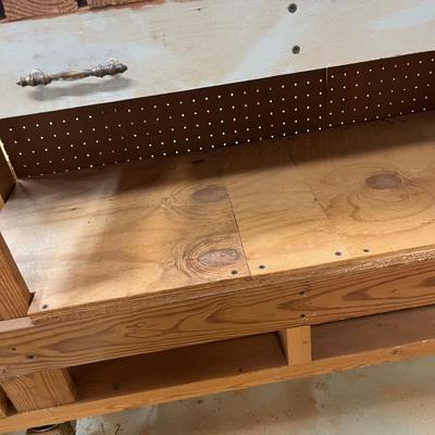 Rolling Wooden Work Bench (WS-MG)