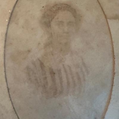 1863 Louisiana $100 Gray Note, Antique Books & Framed Photo