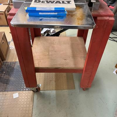 Dewalt Planer & Rolling Wooden Stand (WS-MG)