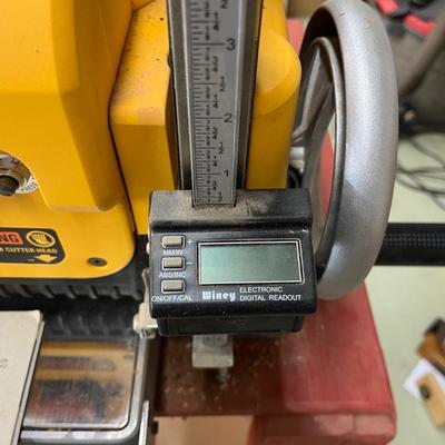 Dewalt Planer & Rolling Wooden Stand (WS-MG)