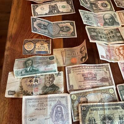 Foreign Paper Money Lot