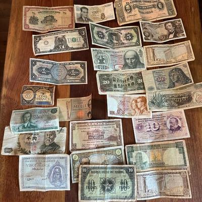 Foreign Paper Money Lot