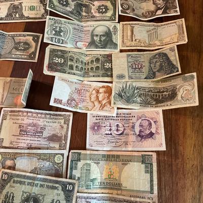 Foreign Paper Money Lot