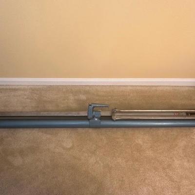 Bell & Howell Autoload Movie Projector and Radiant Colormaster Projector Screen