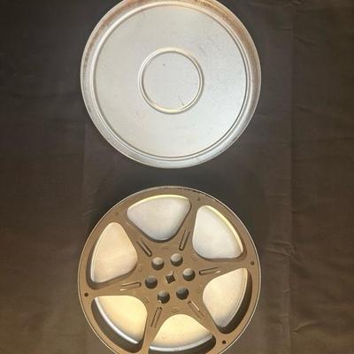 Bell & Howell Autoload Movie Projector and Radiant Colormaster Projector Screen