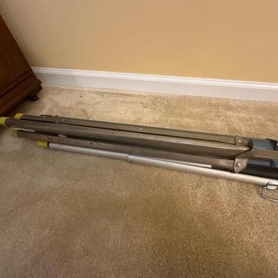 Bell & Howell Autoload Movie Projector and Radiant Colormaster Projector Screen