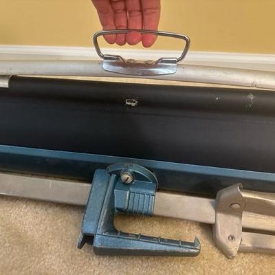 Bell & Howell Autoload Movie Projector and Radiant Colormaster Projector Screen
