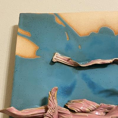 Mermaid Pottery Wall Decor