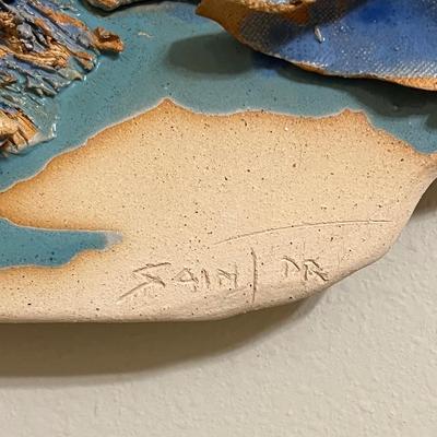 Mermaid Pottery Wall Decor
