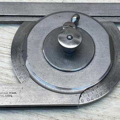 Riefler Compass, Starrett Bevel Protractor & Mitutoyo Digital Caliper (WS-MG)