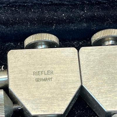 Riefler Compass, Starrett Bevel Protractor & Mitutoyo Digital Caliper (WS-MG)