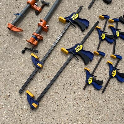 DEWALT / IRWIN / IIT ~ Assorted Lot Of Nineteen (19) Clamps