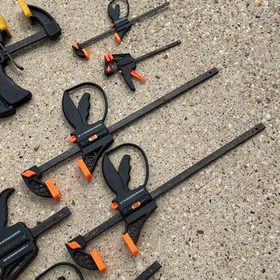 DEWALT / IRWIN / IIT ~ Assorted Lot Of Nineteen (19) Clamps
