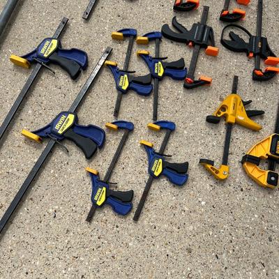 DEWALT / IRWIN / IIT ~ Assorted Lot Of Nineteen (19) Clamps
