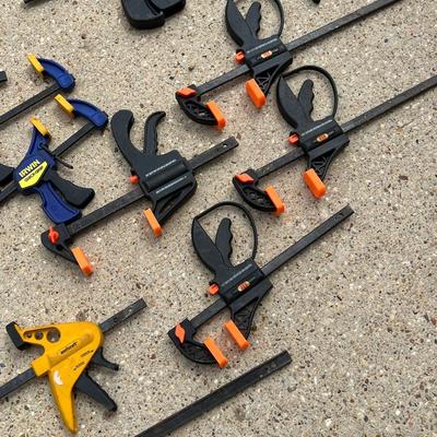 DEWALT / IRWIN / IIT ~ Assorted Lot Of Nineteen (19) Clamps