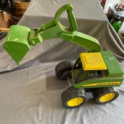 JD plastic skid loader/excavator