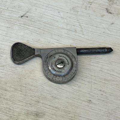Starrett Wing Divider Compass, Dial Indicator, RPM Indicator & More (WS-MG)